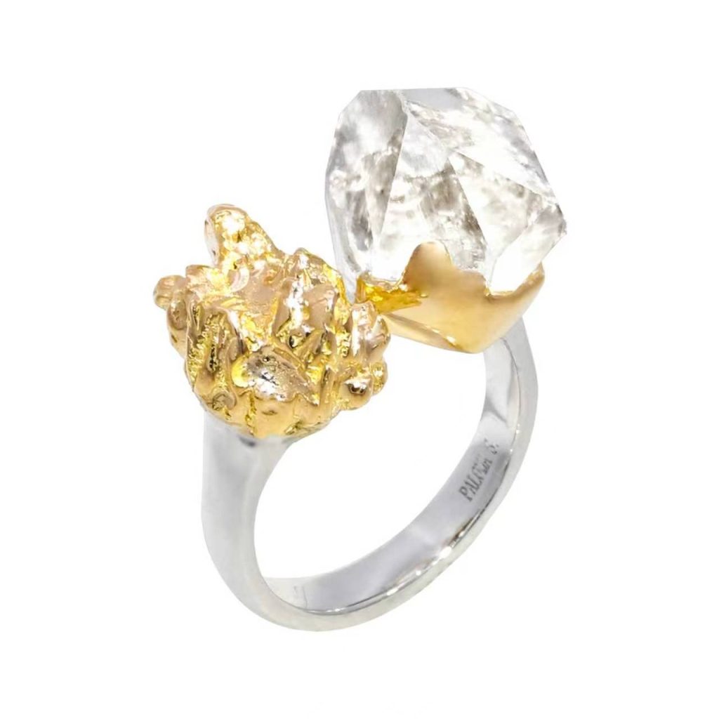 Herkimer Diamond Ring